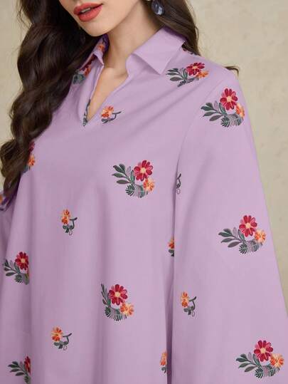 Al Najma Tunique longue turque pour femmes et robe longue traditionnelle arabe, caftan et jalabiya