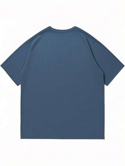 T-shirt à manches courtes personnalisé pour hommes, confortable et respirant, pour le port en été