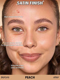 SHEGLAM Skin Sync Satin Fond De Teint-Peach Marque De Beauté CosméTique Maquillage Pour Femmes Et Filles