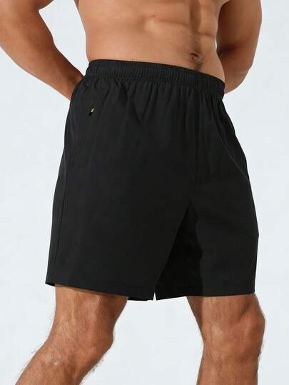 Acti Log Short de sport à taille élastique avec imprimé aile, été