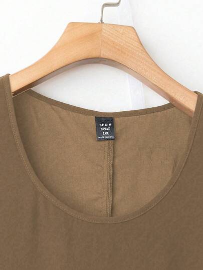 Linhara 2 pièces Ensemble femme grande taille manches chauve-souris en mousseline