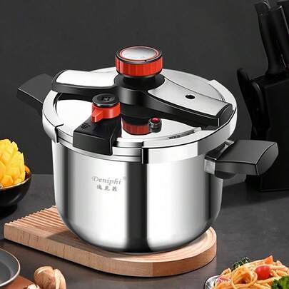 Autocuiseur en acier inoxydable 304, convient pour les cuisinières à gaz, électriques et à induction
