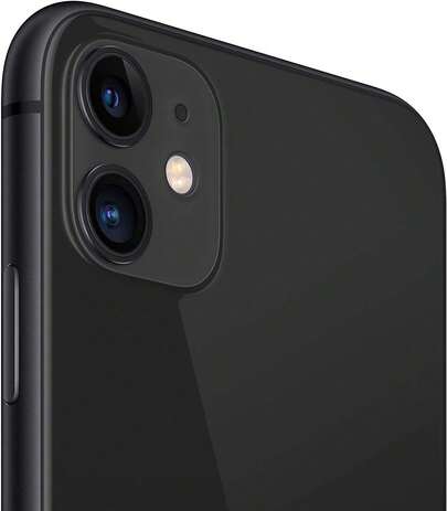 Apple iPhone 11 reconditionné Grade A ✨ | 128 Go | Batterie 100 % | Chargeur inclus, Couleur disponible : Noir