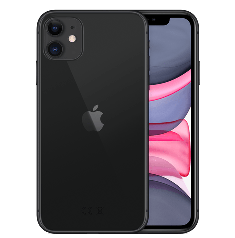 Apple iPhone 11 reconditionné Grade A ✨ | 128 Go | Batterie 100 % | Chargeur inclus, Couleur disponible : Noir