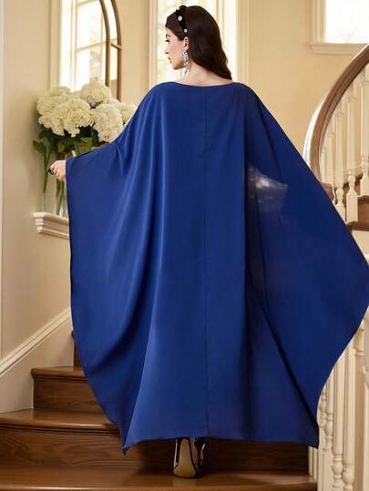 Al Najma Robe maxi turque pour femmes et abaya traditionnelle arabe