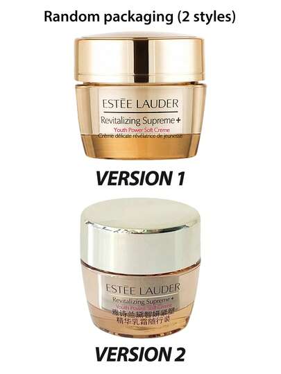 Estée Lauder [Mini Size] Crème revitalisante hydratante de jeunesse 15 ml / Crème nourrissante multi-effets : raffermissante, liftante, éclaircissante / Cible divers signes de vieillissement et préoccupations de relâchement ; améliore le relâchement de la