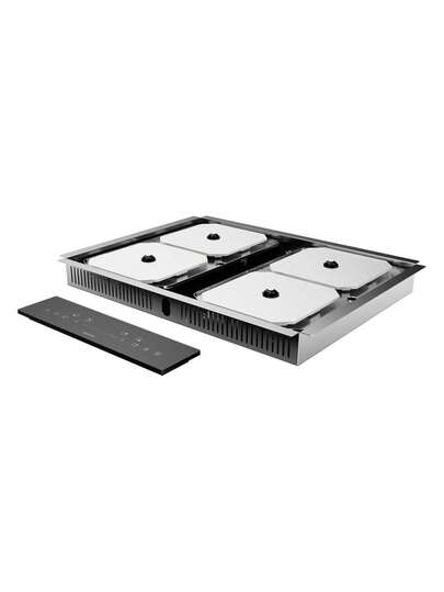 Cecotec Placa à Induction Invisible 60cm Bolero -SQUAD- I 4300 FullFlex – 7200W, Cuisinez Directement sur Votre Plan de Travail! Contrôle Slider, 9 Vitesses, Boost, Zonas Flexibles pour Grands Récipients. Enfant et Indicateur de Chaleur. Temporisateur Ind