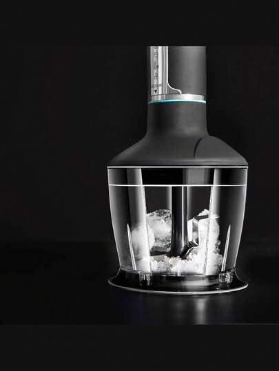 Cecotec Mixeur Plongeant PowerGear 1500 XL Pro. Pied Extra Large, Lames en Titane, Engrenage Métallique et 21 Vitesses + Turbo, Inclus : Accessoires, 1500 W.