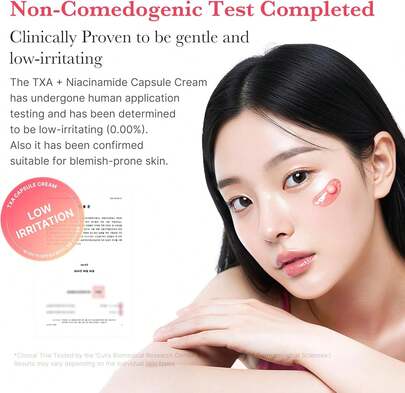 Medicube TXA Niacinamide Capsule Cream 55g – Crème Visage Anti-Taches au TXA & Niacinamide, Teint Uniforme, Hydratation & Éclat