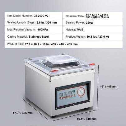 Scelleurs sous vide pour aliments