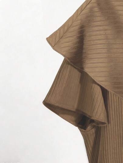 GlowEve T-shirt décontracté pour femmes, couleur unie, avec nœud asymétrique, pour l'été