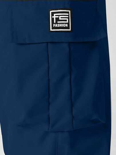 Pantalon long droit léger et décontracté pour homme, printemps/automne, style mode polyvalent, pantalon cargo ample tissé à poches multiples pour l'extérieur