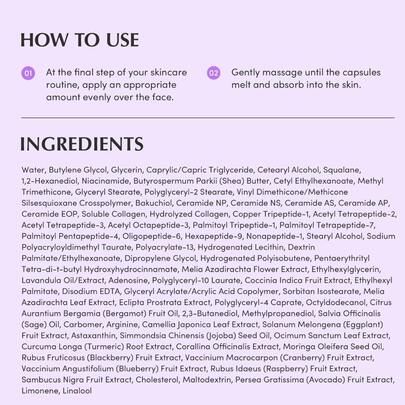 Eqqualberry - Crème capsules repulpante au bakuchiol 50 ml