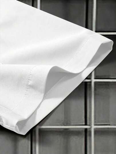 NEOREFINED Chemise à rayures contrastées pour hommes