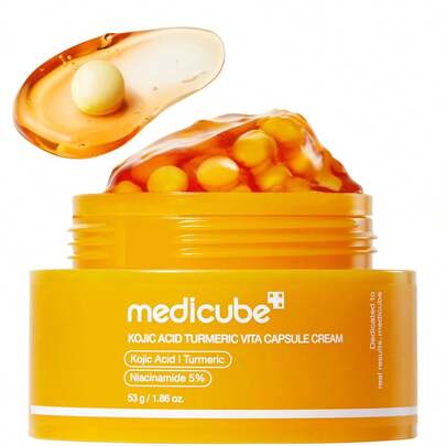 Medicube Kojic Acide Turmeric Vita Capsule Cream 53g - Crème capsule Vita à l'acide kojique et au curcuma