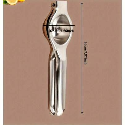 SOKANY Presse-agrumes manuel en acier inoxydable avec poignée ergonomique, pressage efficace, facile à nettoyer, pour oranges, citrons, citrons verts, etc. Choix parfait pour un jus fraîchement pressé.