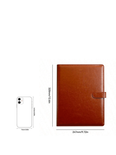 Chemise de classement multifonctionnelle A4, organisateur de documents en PU, fournitures de bureau, contrat, document, livre de mesure de designer, affaires, rentrée scolaire, fournitures scolaires