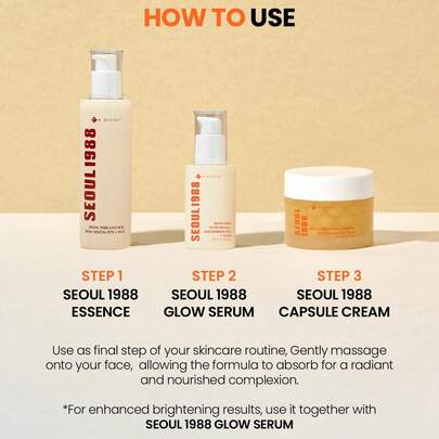 K-Secret – Crème capsule Seoul 1988 à la niacinamide 5 % et au yuja 50 ml
