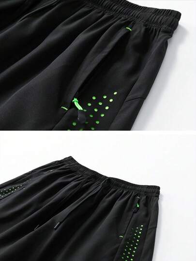 Shorts de sport d'extérieur respirants pour hommes, shorts de fitness décontractés à la mode minimaliste, shorts bermuda