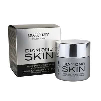 Crème de nuit hydratante pour le visage Postquam Diamond Skin 50 ml