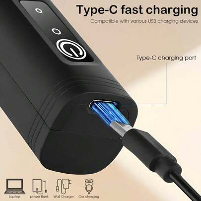 Mousseur à lait électrique portable à main, fouet en acier inoxydable, mousseur à lait rechargeable à 3 vitesses, convient pour le latte, le cappuccino, le chocolat chaud, les œufs et encore, produit facilement une mousse riche et crémeuse.