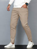 QuarKem Jeans De Couleur Unie Pour Hommes