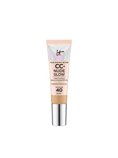 IT Cosmetics Your Skin But Better CC+ Nude Glow Foundation SPF40 Medium Tan 32 ml – Foundation, SPF 40, For Dull Skin, Medium Tan, Niacinamide, Suitable For Daily Makeup Routine