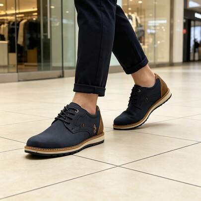 Chaussures décontractées avec logo pour hommes, style JZ Brothers