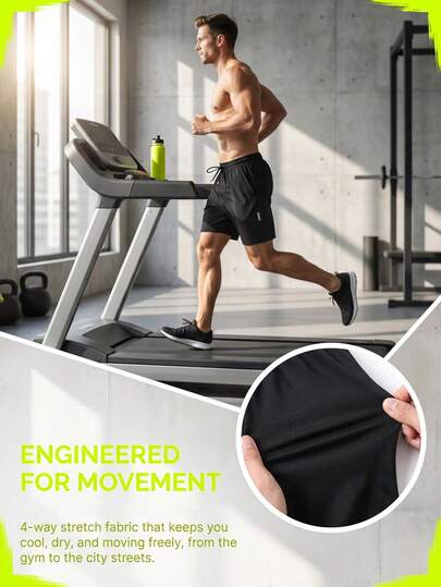 2026 Nouveaux shorts de sport pour hommes, shorts de plage extérieurs, entraînement de basketball, port décontracté quotidien, tissu léger tissé, coupe ample shorts de plage d'été