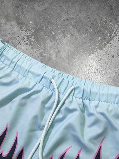 Gym Rark Shorts de sport décontractés 2-en-1 imprimés avec cordon de serrage pour hommes, salle de sport