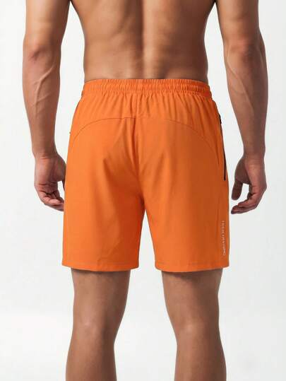 Ironwick Short à cordon de serrage simple, polyvalent, quotidien, décontracté, de sport. Short de gymnase, short pour hommes, short de basketball pour hommes. Désinfectant pour les mains École