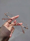 1 paire de lunettes à monture carrée vintage premium mode 2026, convenant pour les fêtes, polyvalentes au quotidien, les voyages, la plage, les vacances
