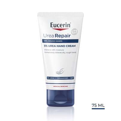 Eucerin UreaRepair Creme de Mãos 5% Ureia 75ml