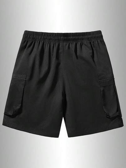 Très populaire ! Short cargo décontracté pour hommes - Short de sport respirant avec cordon de serrage, convient pour la course, l'entraînement et le port quotidien