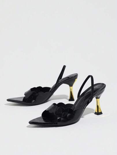 Sandales à talons hauts formelles champagne pour femmes, talons chatons, chaussures de soirée, été, talons hauts, chaussures