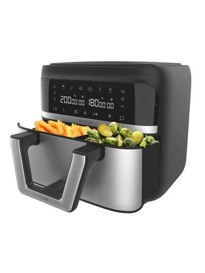 Cecotec Friteuse à Air sans Huile 9L - Double Panier 4,5L, 2850W, Technologie PerfectCook, 6 Modes, Cuisson Rapide et Saine, Température Réglable (80-200°C), Panneau Tactile