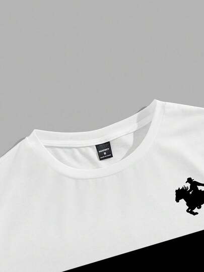 Manfinity Hypemode Polo classique rayé pour homme