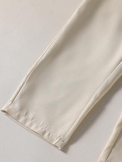 Ensemble polo et pantalon long pour garçons préadolescents, tenue assortie pour école, famille, anniversaire, vacances, fête, spectacle, remise des diplômes et rentrée scolaire, automne, violet poussiéreux et blanc