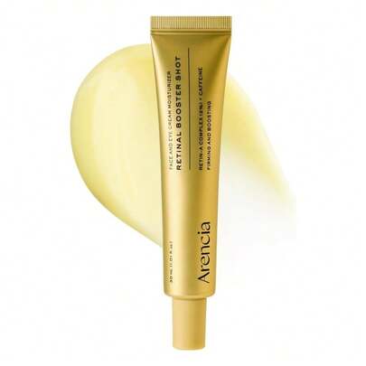 Arencia Retinal Booster Shot 30ml – Booster Visage au Rétinal, Soin Anti-Âge, Anti-Rides, Raffermissant & Éclat