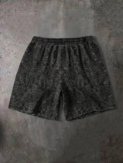 Gym Rark Short pour homme à taille avec cordon de serrage, motif araignée, décontracté, polyvalent, pour le quotidien, les voyages et le sport
