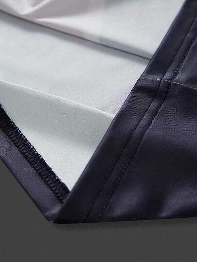 Manfinity Campus Court T-shirt jersey à manches courtes, col rond, avec imprimé lettres, style décontracté pour hommes. Idéal pour l'été, le streetwear, cadeau pour petit ami, vacances
