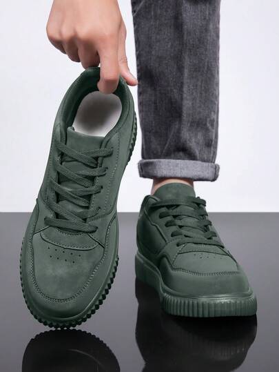 36-45 Baskets de sport décontractées unisexes à lacets, chaussures blanches, chaussures de skate polyvalentes à semelle souple pour étudiants, chaussures de couple 36-45
