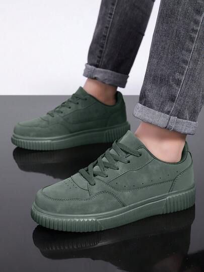 36-45 Baskets de sport décontractées unisexes à lacets, chaussures blanches, chaussures de skate polyvalentes à semelle souple pour étudiants, chaussures de couple 36-45