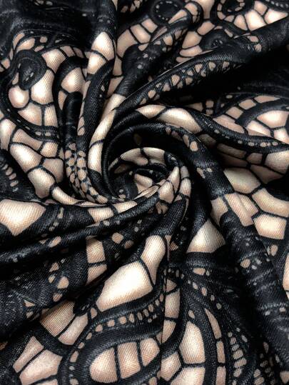 GlowEve Robe de mode en dentelle à col rond pour femmes grandes tailles, pour les rendez-vous et les sorties