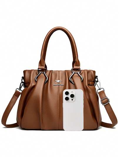 KAIDIFEINIROO Sac à main de luxe pour femmes 2026 Nouveau sac bandoulière de designer Sac à épaule en PU Sac fourre-tout décontracté pour femmes Sac à main