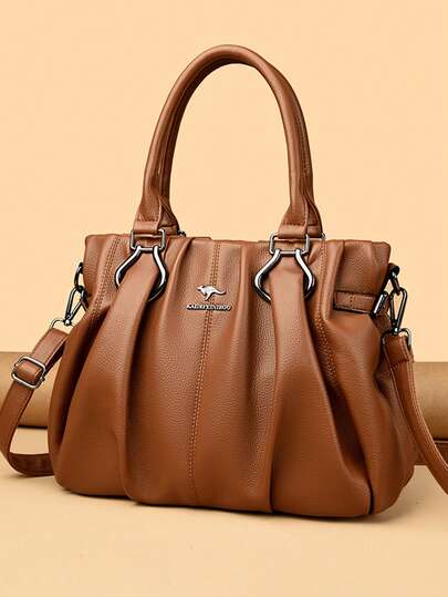 KAIDIFEINIROO Sac à main de luxe pour femmes 2026 Nouveau sac bandoulière de designer Sac à épaule en PU Sac fourre-tout décontracté pour femmes Sac à main