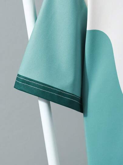 2 pièces Ensemble de tenue décontractée polyvalente pour garçons avec T-shirt à manches courtes imprimé éclaboussures et pantalon cargo fuselé, style élégant, convient pour les sorties, les vacances, les voyages, la photographie, nouvelle mode printemps/é