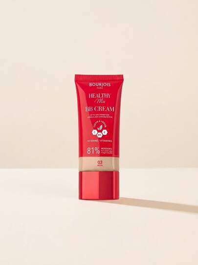 Bourjois Healthy Mix Clean & Vegan BB Cream 03 Beige 30 ml – BB Cream, 24h Hydration, For Women, Beige, Vitamin C, Suitable For Daily Makeup Routine