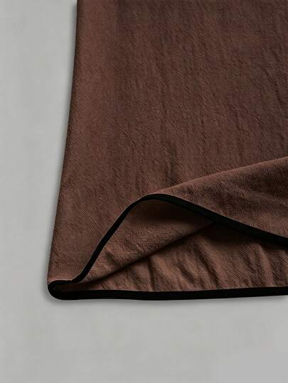 Omancia Ensemble 2 pièces pour femmes, taille standard, top ajusté noir à col V avec patchwork aux poignets + pantalon décontracté à jambe droite avec taille élastique, style vacances et loisirs