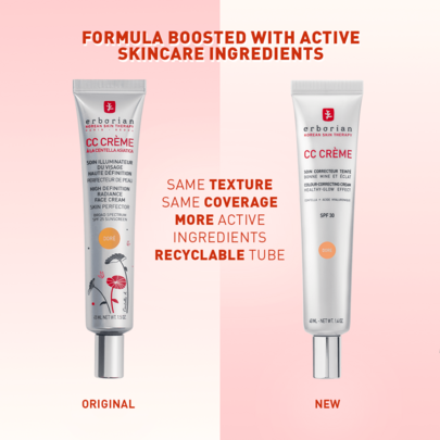 Erborian CC Crème SPF30 Caramel 15ml - Cobertura aperfeiçoadora da pele, Hidratação